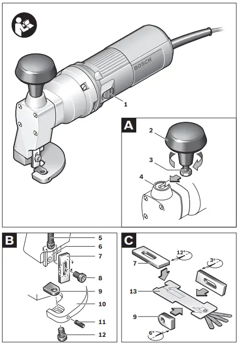BOSCH GSC 28 Professional Metal Shear - fig 5