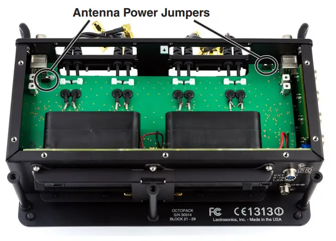 LECTROSONICS Octopack Portable Receiver Multicoupler-Antenna Power