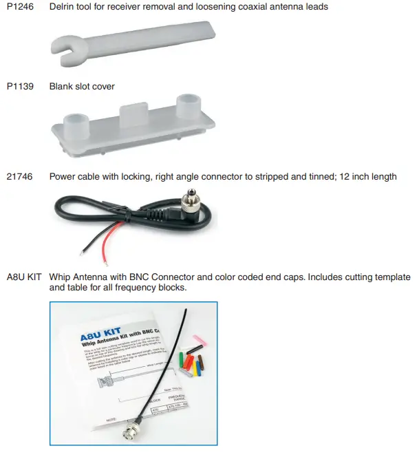 LECTROSONICS Octopack Portable Receiver Multicoupler-Parts