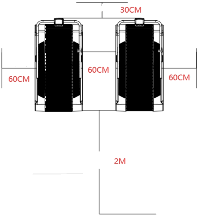 WOLFMATE Y600 Series Self-powered Treadmill - Treadmill position