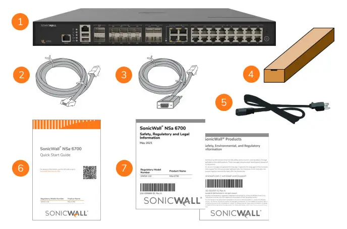 SONICWALL NSa 6700 Network Security Appliance