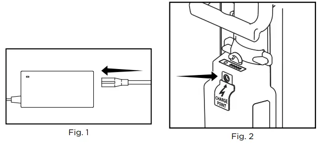 Simplicity S10CV Freedom Bagged Upright Cordless Vacuum- Battery Charging