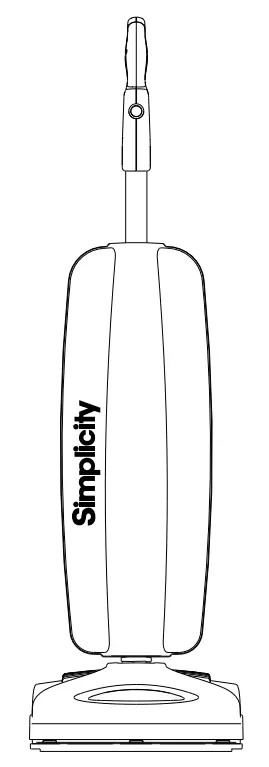 Simplicity S10CV Freedom Bagged Upright Cordless Vacuum