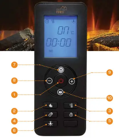 BRITISH FIRES FCBUS0017 New Forest 63 Inch Electric Fire - APPLIANCE