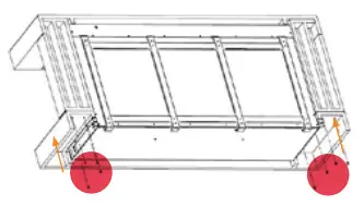 BRITISH FIRES FCBUS0017 New Forest 63 Inch Electric Fire - section