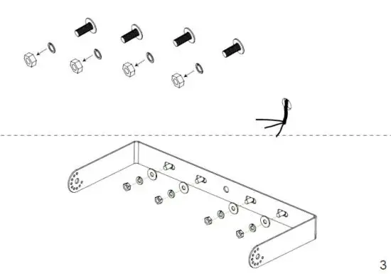 ROBUS RCM30040-04 Cosmic 300W LED Flood Light fig 3