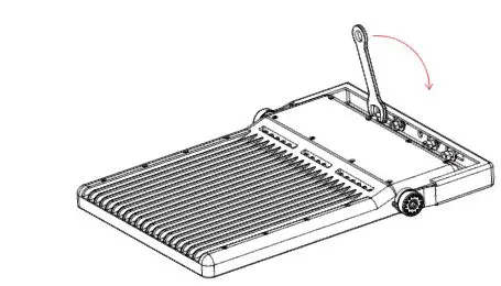 ROBUS RCM30040-04 Cosmic 300W LED Flood Light fig 4