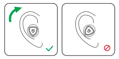 Wearing the Earphones