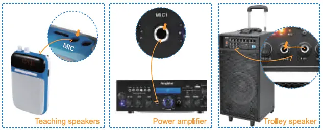BIETRUN WXM18 Wireless Lavalier Microphone Fig7