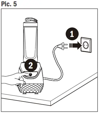 delimano BL1189 Personal Blender To Go-fig6