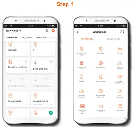 NEXXT SOLUTIONS NHB W110 Smart WiFi LED Tunable Bulb - Add device