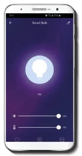 NEXXT SOLUTIONS NHB W110 Smart WiFi LED Tunable Bulb - Functions