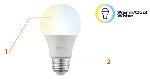 NEXXT SOLUTIONS NHB W110 Smart WiFi LED Tunable Bulb - Product overview