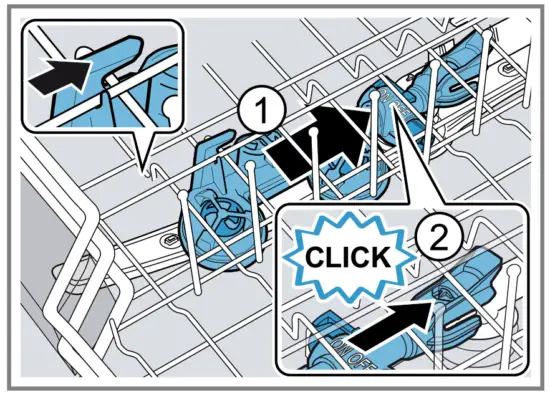 BOSCH SMU6ECW75S Built In Dishwasher - Clean Zone