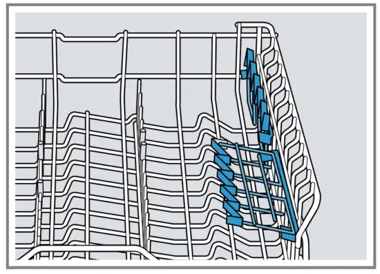 BOSCH SMU6ECW75S Built In Dishwasher - Etagere