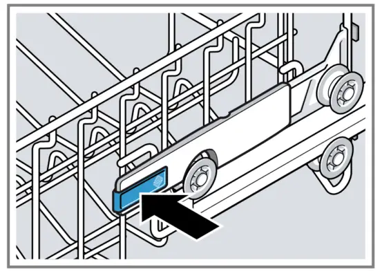 BOSCH SMU6ECW75S Built In Dishwasher - Top basket1