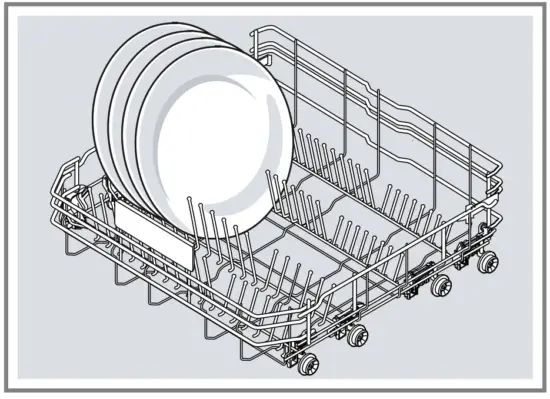 BOSCH SMU6ECW75S Built In Dishwasher - Top basket3