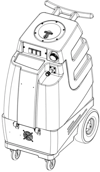 MYTEE HP120 Grand Prix Hot Water Extractor