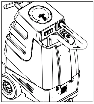 MYTEE HP120 Grand Prix Hot Water Extractor - Emptying the Tanks
