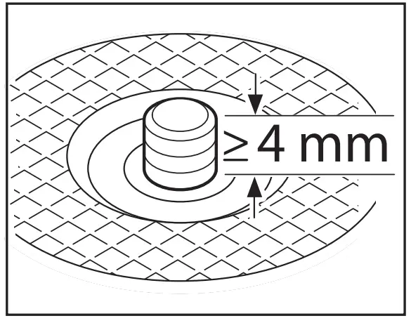 BOSCH GWS 18V 10 Professional Cordless Angle Grinder - Fig 8