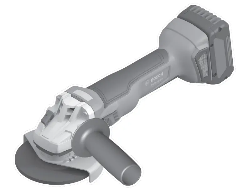 BOSCH GWS 18V 10 Professional Cordless Angle Grinder