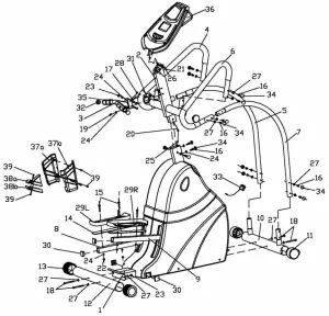3881 Stepper PROFI Imperial - DIAGRAM