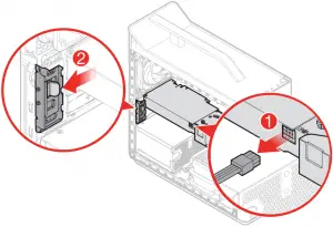 Replacing a PCI express adapter 1