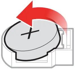 Replacing the coin-cell battery 2