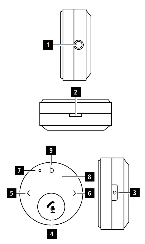 hama 00014168 Bluetooth Receiver for Cars-with-AUX-IN-FIG-1