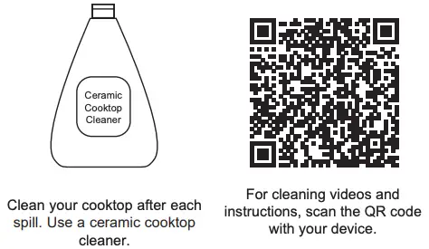 Cleaning the Glass Cooktop