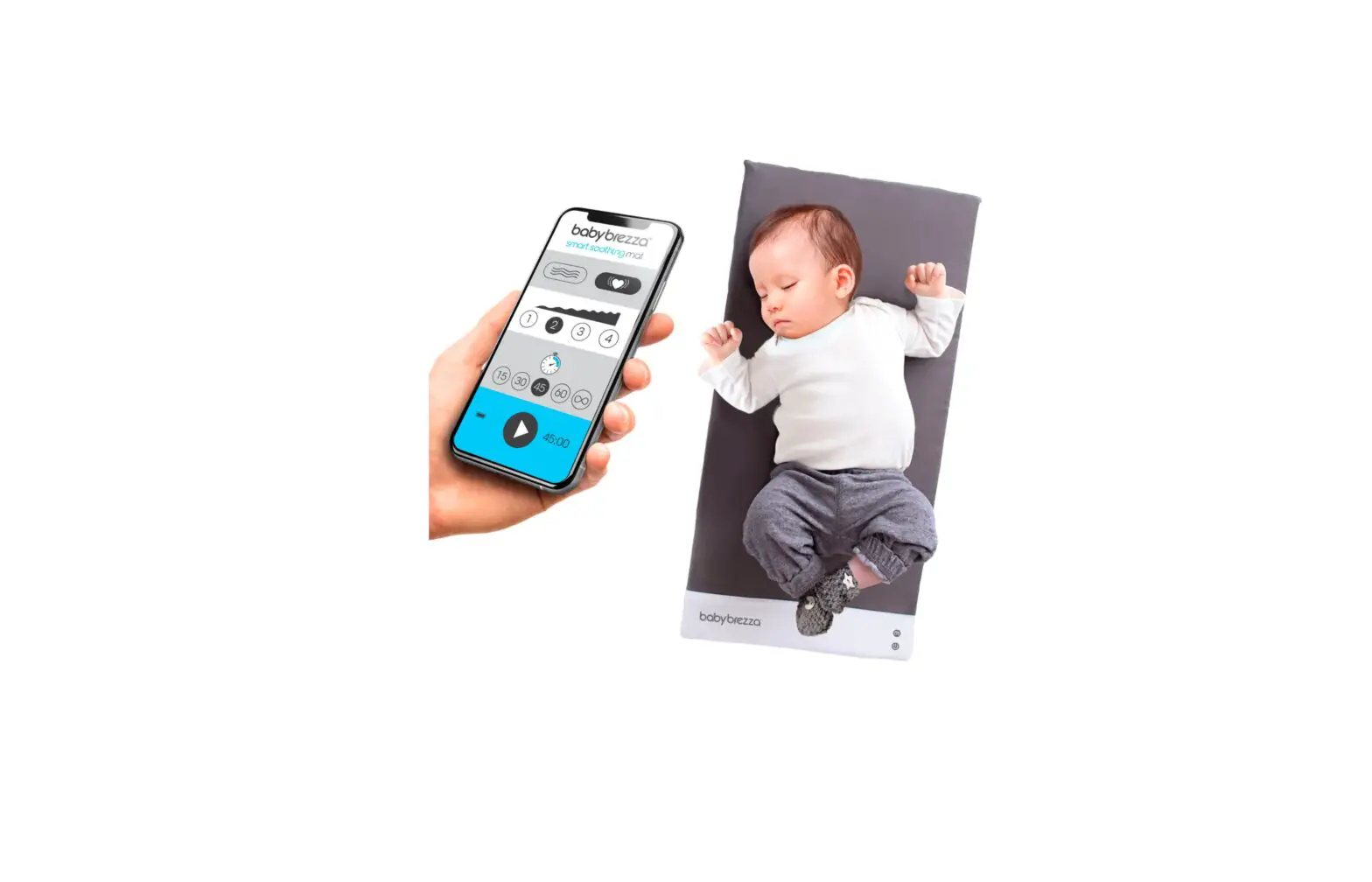 Babybrezza Tm042bz Tranquilo Smart Soothing Baby Mat With Bluetooth Instructions