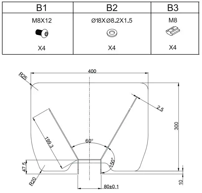 NEWSTAR Neomounts Pro Instructions - Parts List