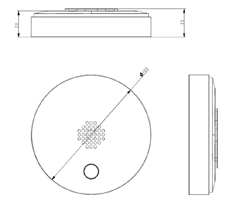 Sercomm-SD-SRN09-Indoor-Battery-Siren-1