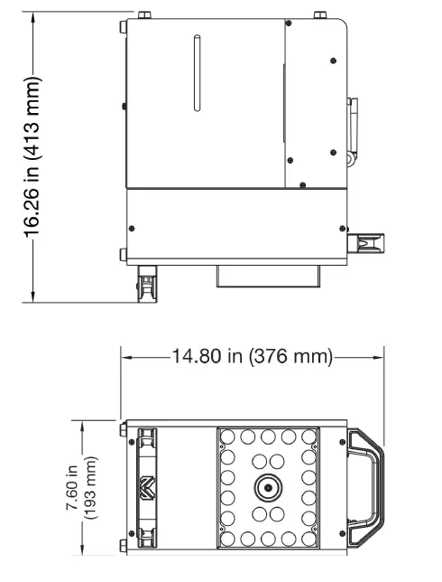 Magmatic 1450W high velocity co2 simulator SIDE WINDER fig 12