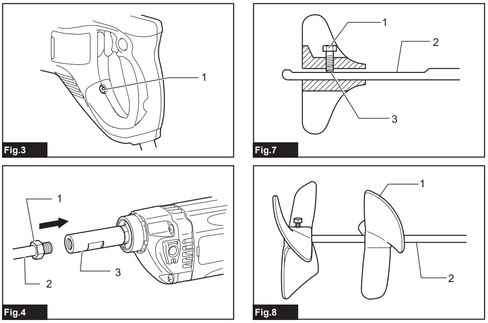 makita UT2204 Power Mixer - fig2
