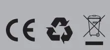 TELLUR Gliss Bluetooth Speaker User Manual -CE, Recycle, Disposal icon