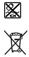 BOSCH Cordless impact drivers wrenches Instruction Manual - Disposal icon