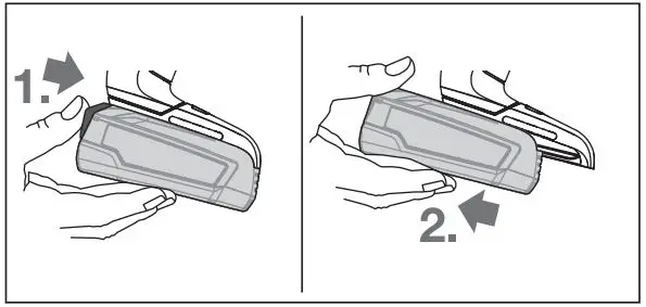 BOSCH Cordless impact drivers wrenches Instruction Manual - Removing the battery