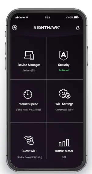NETGEAR -RAX20 Dual-Band WiFi-6 Router 3
