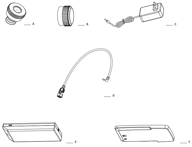 HAMPTON BAY FE30 DM 12 Rechargeable DC Misting HV Fan - Service Parts