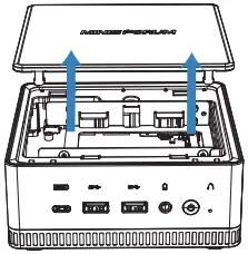 MINISFORUM New Gen DeskMini Computer Basic Installation Operation 2