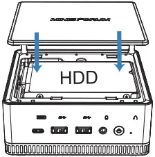 MINISFORUM New Gen DeskMini Computer Basic Installation Operation 7