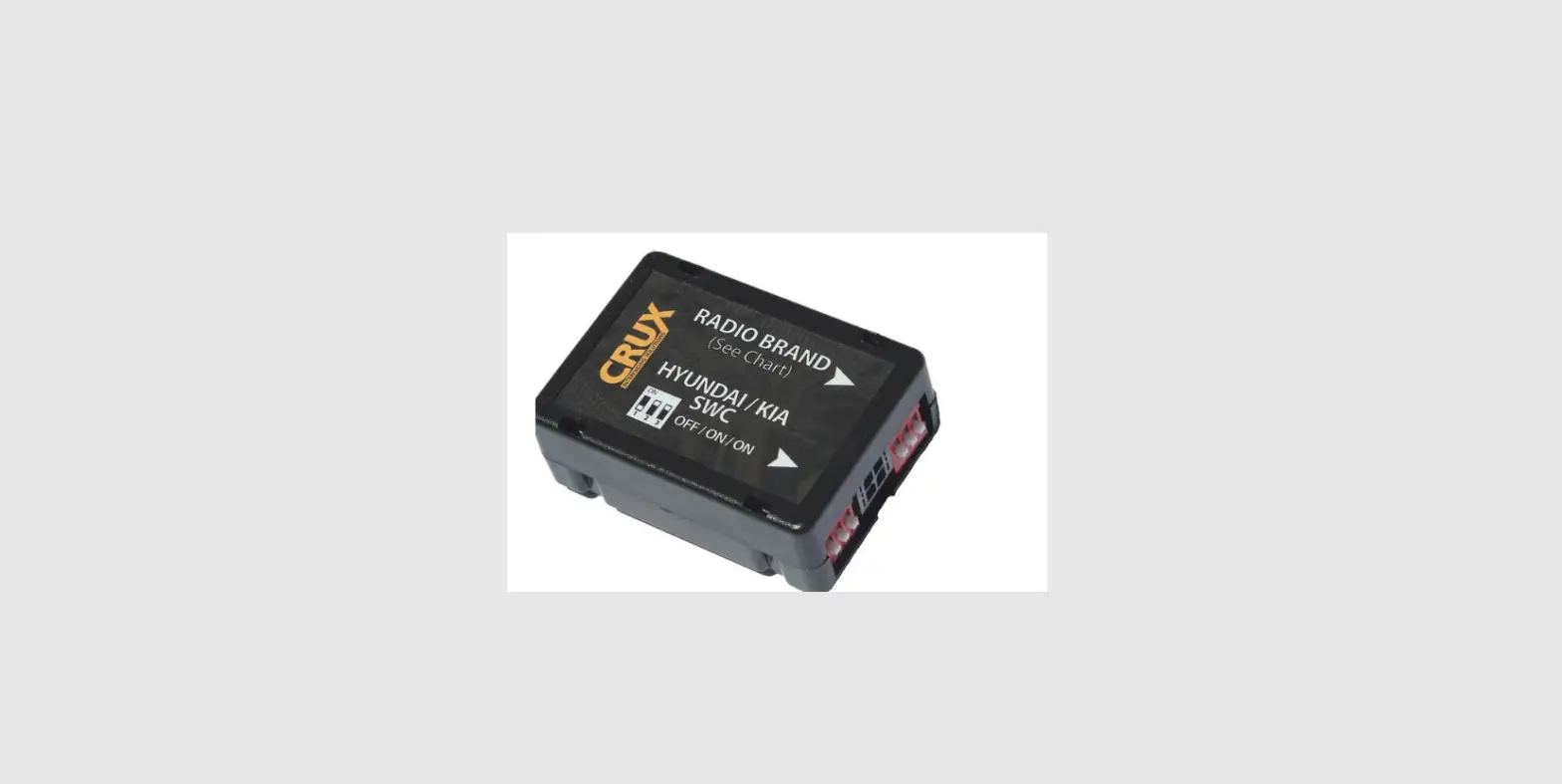 Crux Swrhk-65q Wiring Interface Instruction Manual