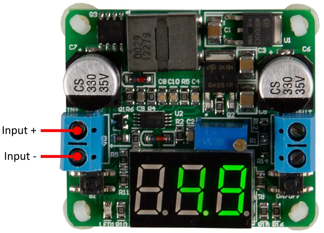 JOY iT SBC BUCKBOOST01 Buck and Boost Voltage Transformer - FUNCTIONS