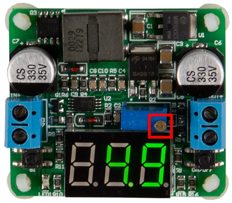 JOY iT SBC BUCKBOOST01 Buck and Boost Voltage Transformer - output voltage