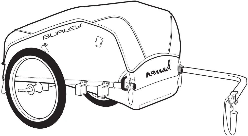 BURLEY cargo Nomad and Flatbed 1