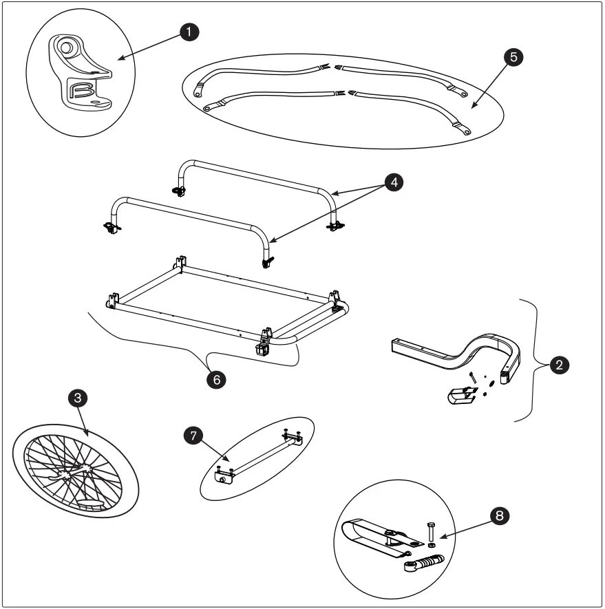 BURLEY cargo Nomad and Flatbed C
