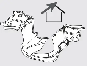 Hunter 51856 Crestfield 52 Inch Ceiling Fan with 3 LED Lights - ANGLED