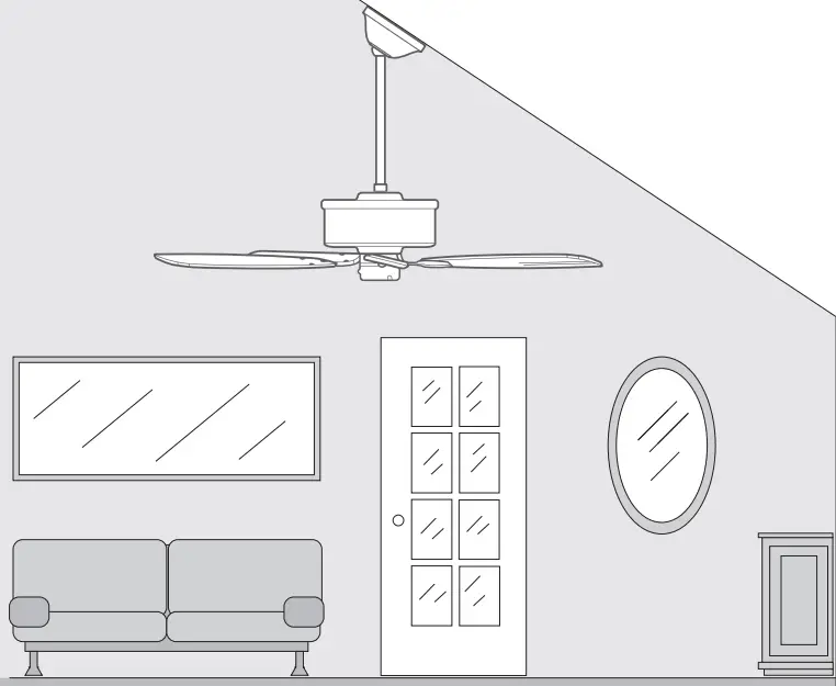 Hunter 51856 Crestfield 52 Inch Ceiling Fan with 3 LED Lights - Hunter2