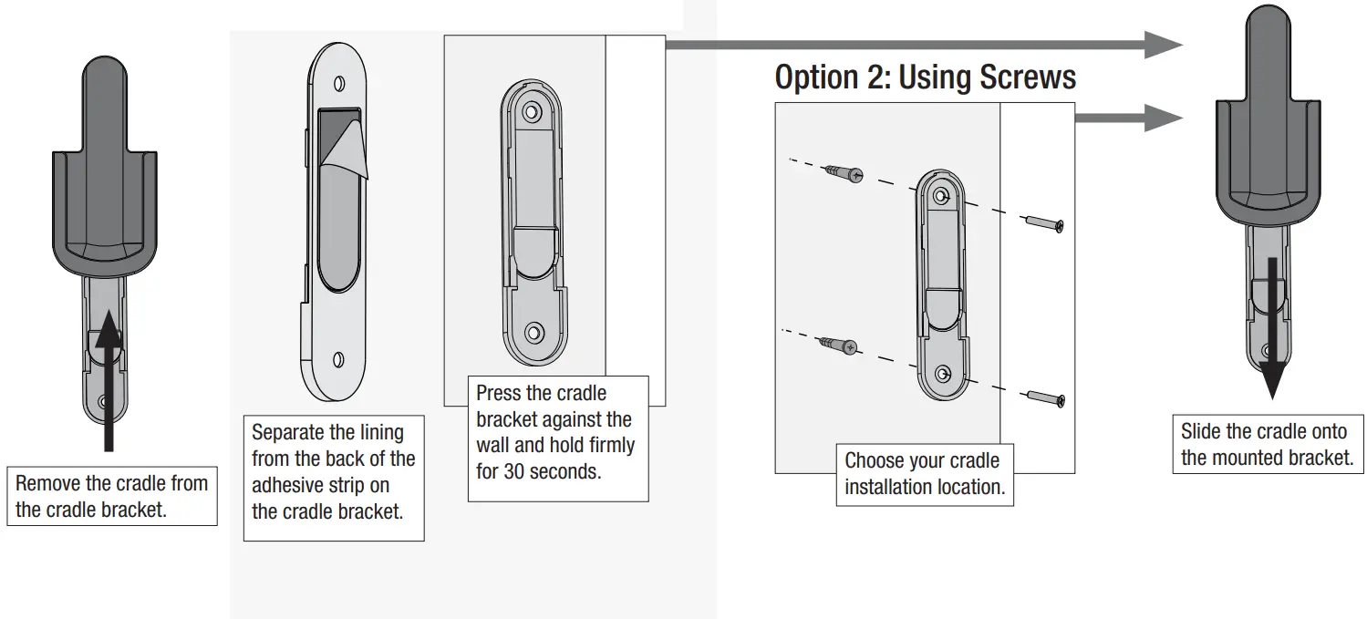 Hunter 51856 Crestfield 52 Inch Ceiling Fan with 3 LED Lights - Using Adhesive Strip